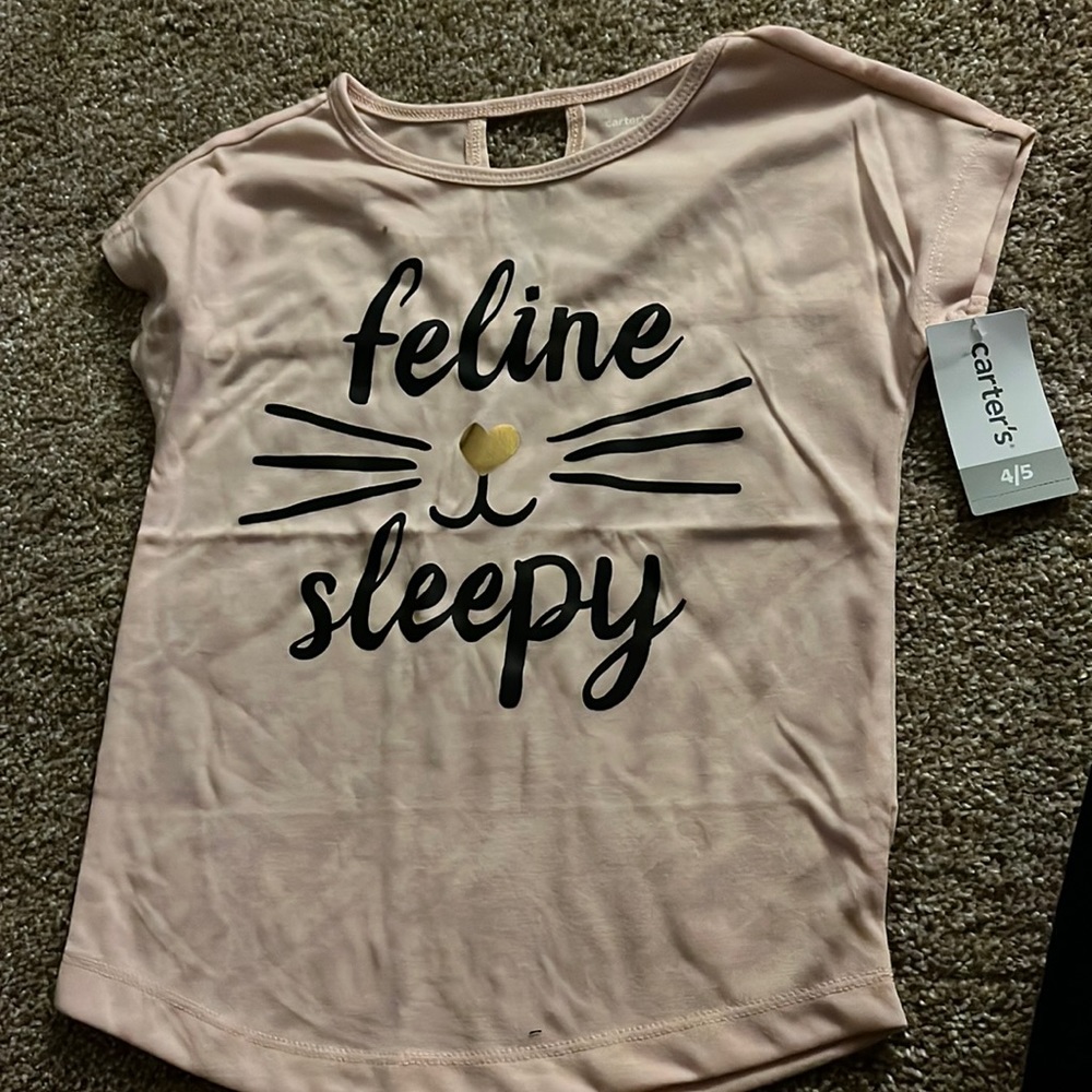 Carter’s T shirt pink size 4/5